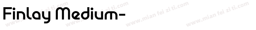 Finlay Medium字体转换